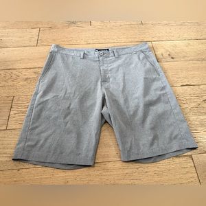 Travis Mathew Rip‎ Stop Golf Shorts Gray Men’s Sz 38